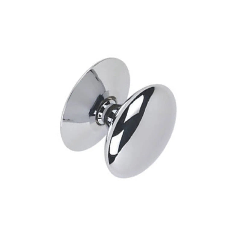 Securit Cupboard Knobs 35mm CP - Pack of 5