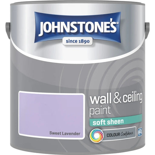 Johnstone's Wall & Ceiling Soft Sheen 2.5L Sweet Lavender