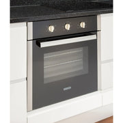 Kitchenplus Stainless Steel Electric Single Fan Oven 600mm