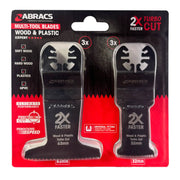 Abracs Wood & Plastic Multi Tool Blade 6 Piece