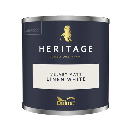 Dulux Heritage Tester 125ml Linen White