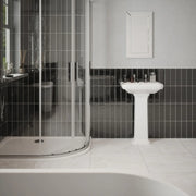 Johnson Tiles 1901 Boote Black Wall Tile 245 x 75mm 0.99m2