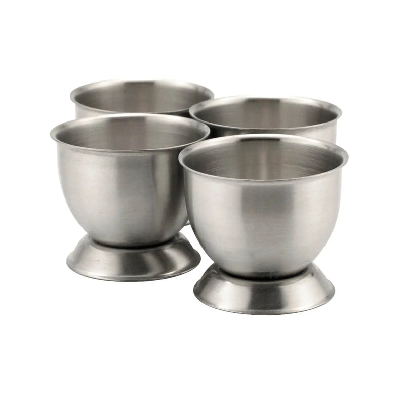 Zodiac Egg Cups (Footed) Stainless Steel Set of 4