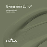 Crown Walls & Ceilings Matt 2.5L Evergreen Echo