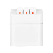 Masterplug 3 Socket 13 Amp Extension Lead White 2m