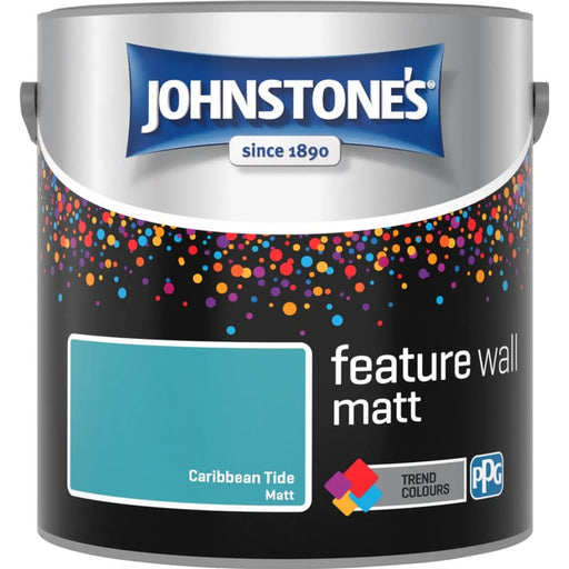 Johnstone's Feature Wall Matt 2.5L Caribbean Tide