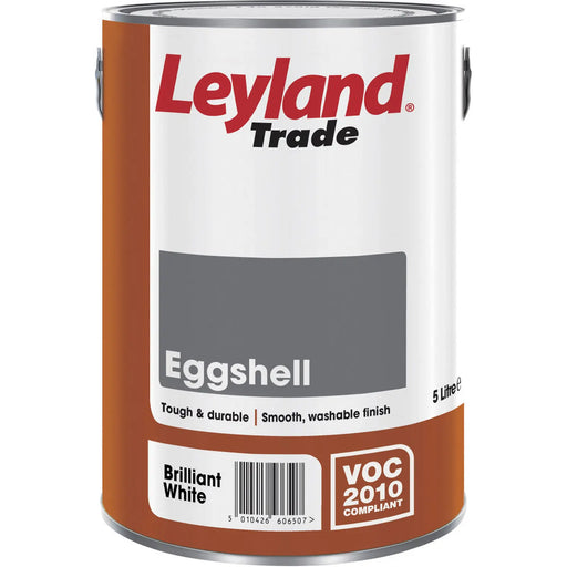Leyland Trade Eggshell Brilliant White 2.5L