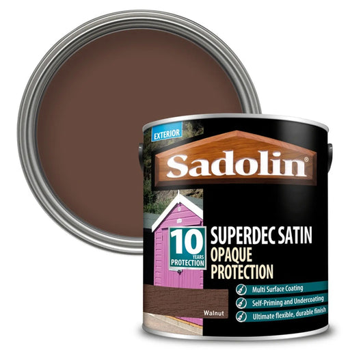 Sadolin Superdec Gloss 2.5L Walnut