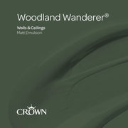 Crown Walls & Ceilings Matt 2.5L Woodland Wanderer