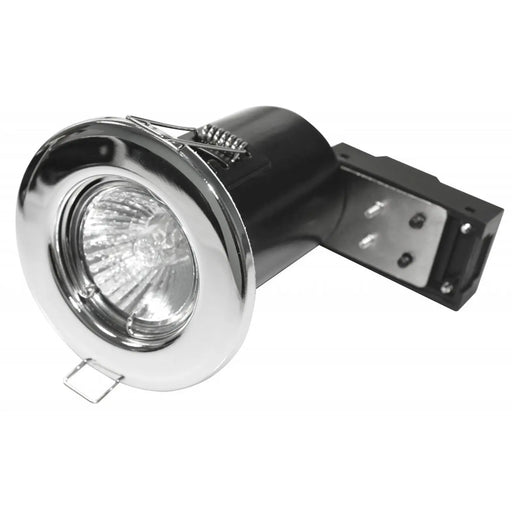 Powermaster Fixed Fire Rated Downlight Chrome