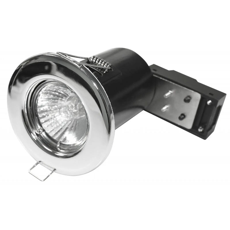 Powermaster Fixed Fire Rated Downlight Chrome