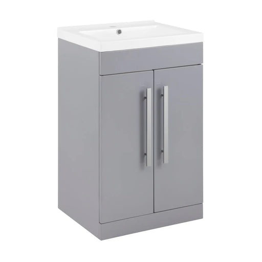 SP Avalon 2 Door Grey Basin Unit 500mm