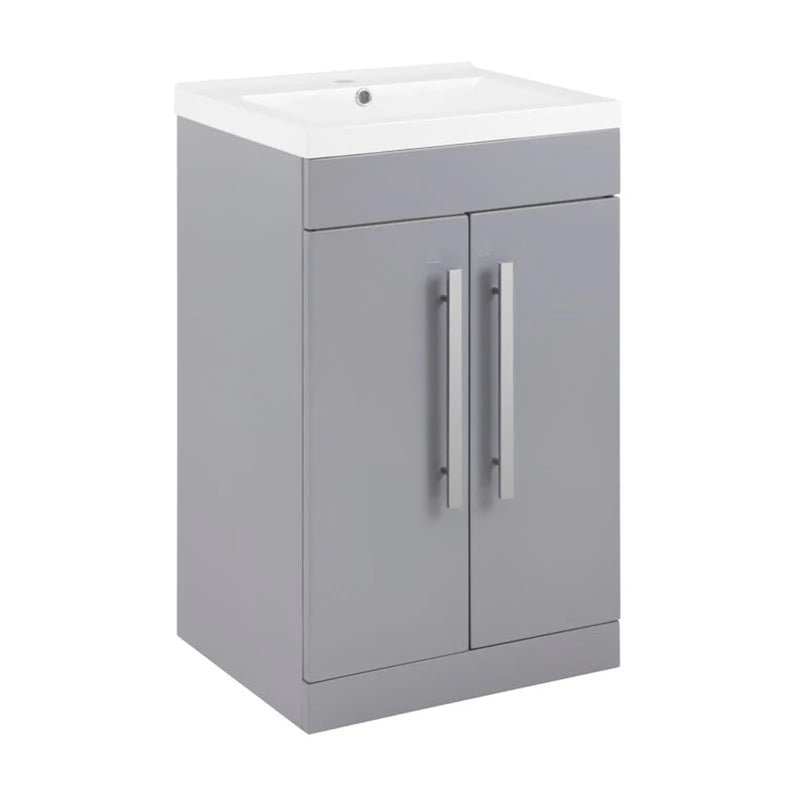 SP Avalon 2 Door Grey Basin Unit 500mm