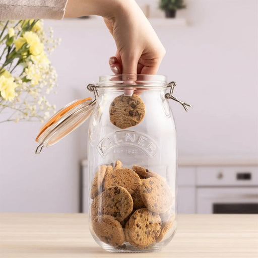 Kilner Clip Top Jar - Round 2L Box 4