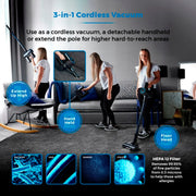 Tower Vl100 Optimum3 in 1 Cordless Pole Vacuum