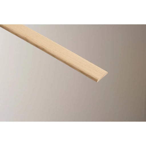 Cheshire Mouldings D Moulding Oak 6 x 34mm x 2.4m