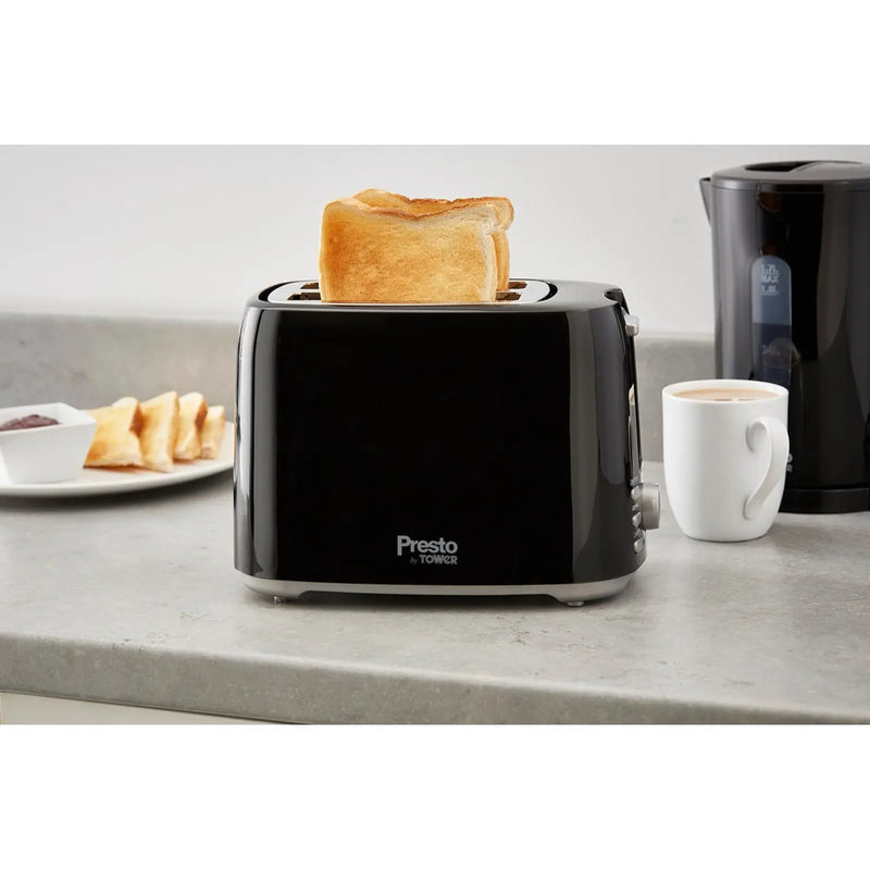 Tower Presto 2 Slice Toaster Black