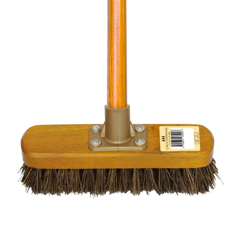 Groundsman Deck Scrub Bassine Broom 9"