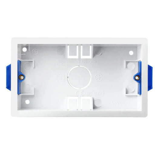 BG Rectangular Dry Lining Box 2 Gang 35mm