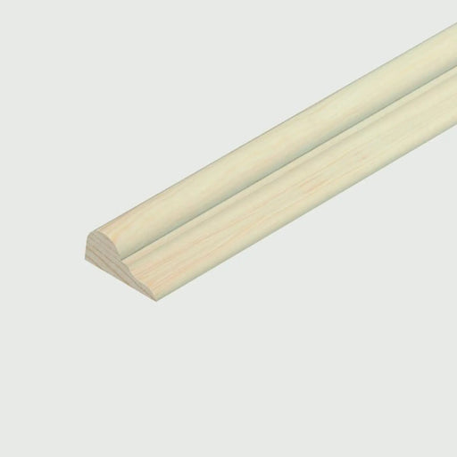 Cheshire Mouldings Broken Ogee Pine Moulding 8 x 15mm x 2.4m
