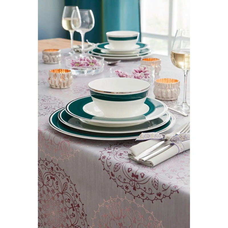d-c-fix® Monte Carlo Tablecloth - Charlene Grey 20m Roll x 140cm
