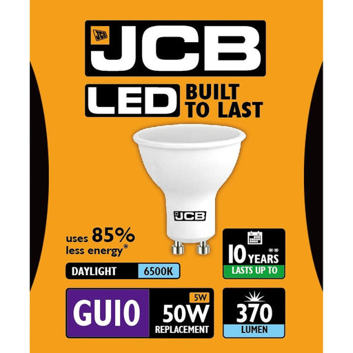 JCB LED GU10 5w 370lm 6500k Daylight