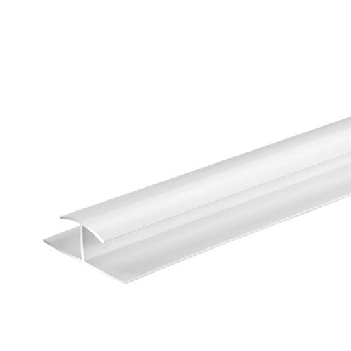 Giavani White H Joint Trim 8mm x 2.6m