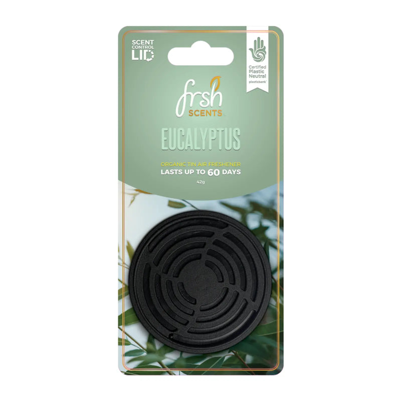 JRP Fresh Tin Air Freshener Carded Eucalyptus