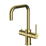 Scudo 3 In 1 Boiling Water Tap D Spout Brass