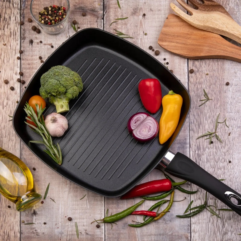 Diamond Non Stick Griddle Pan 28cm
