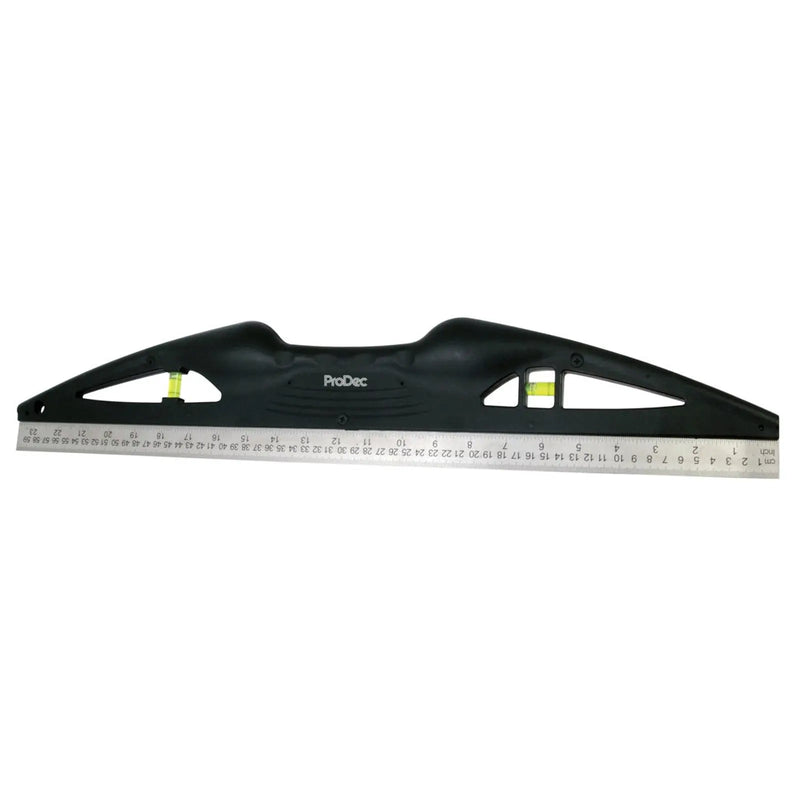 ProDec Trimming Edge Stainless Steel Ruler 24"