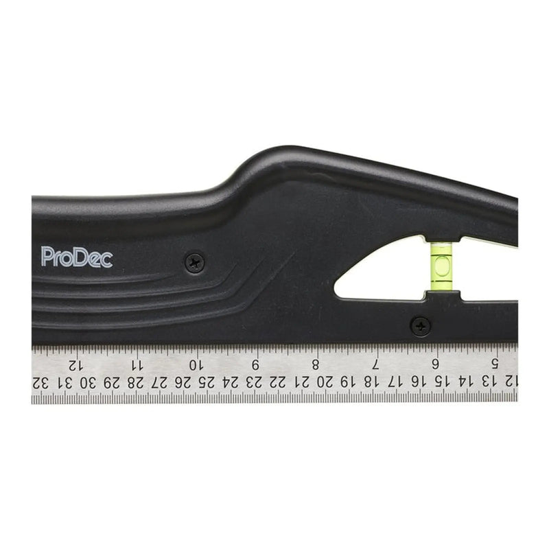 ProDec Trimming Edge Stainless Steel Ruler 24"