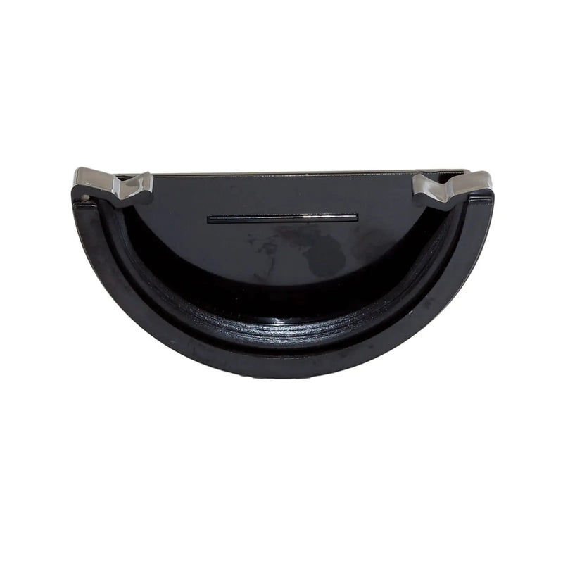 Pipelife Mini Flow Gutter External Stop 76mm