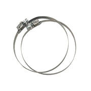 Securlec Metal Worm Drive Clamp 8mm Pack 2