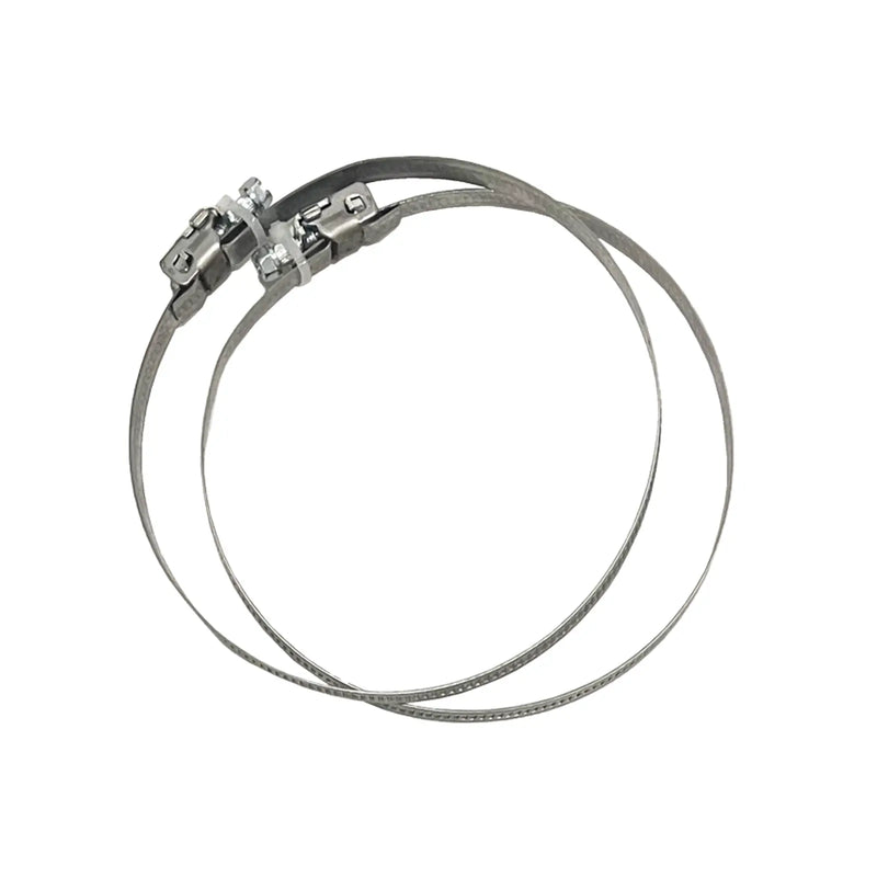 Securlec Metal Worm Drive Clamp 8mm Pack 2