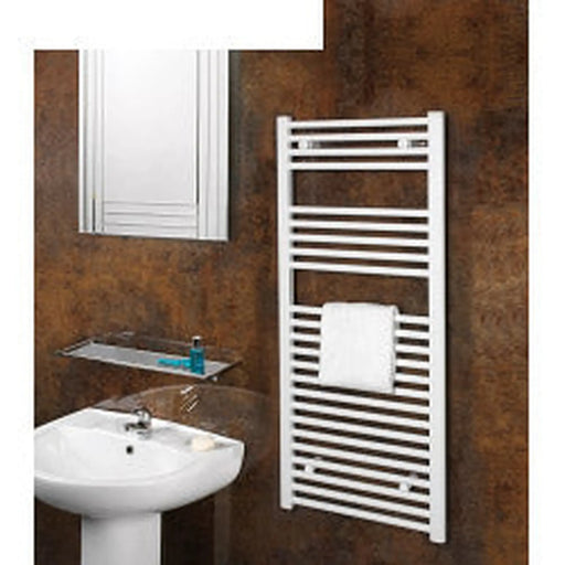 SupaPlumb White Straight Towel Rail 500 X 1200mm
