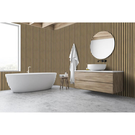 Bosco 3D Panel RH Trim 2.6m Natural Oak