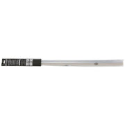 Woodside Bottom of the Door Self Seal Draught Excluder TPE Sweep Aluminium Silver