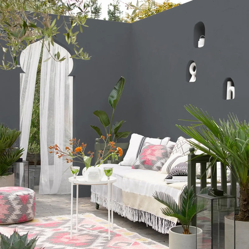 Sandtex Smooth Masonry Paint 10L Anthracite
