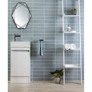 Johnson Tiles South Bank Pewter Gloss Field 245 x 75mm 0.99m2