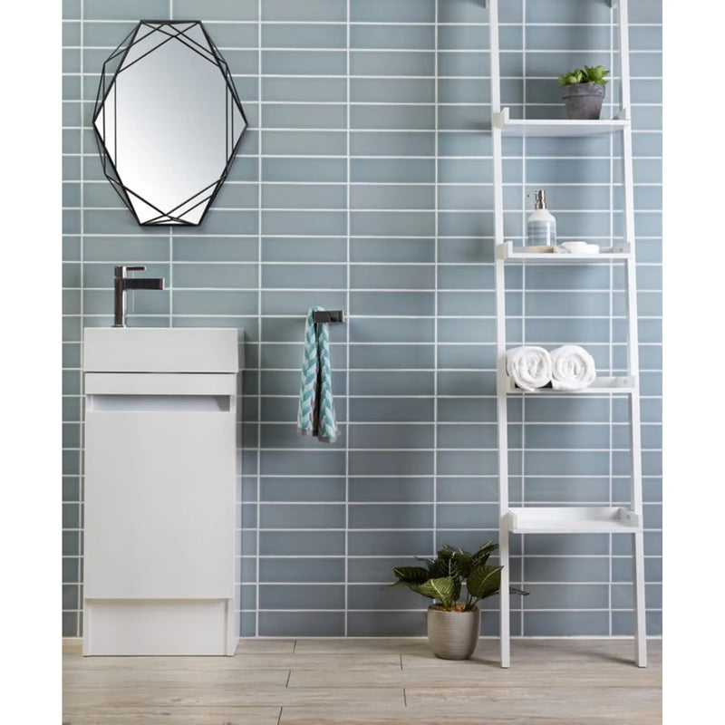 Johnson Tiles South Bank Pewter Gloss Field 245 x 75mm 0.99m2