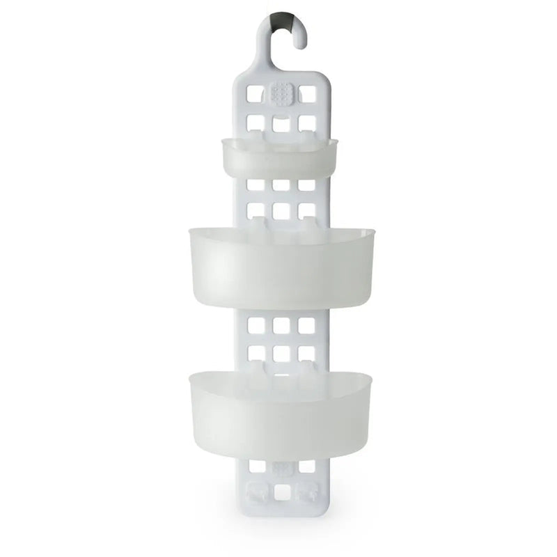 Blue Canyon Adjustable Hanging Shower Caddy White