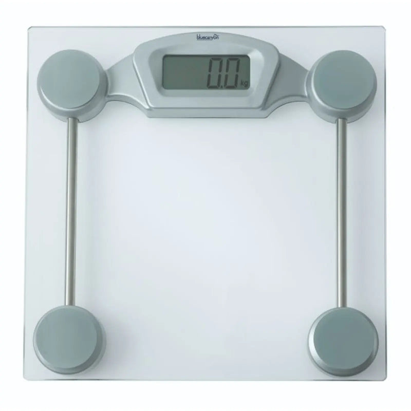 Blue Canyon Glass Digital Bathroom Scale Black