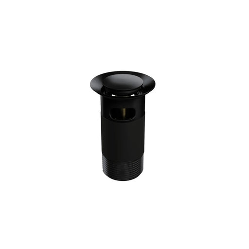 Top Fix Slotted Basin Waste Matt Black