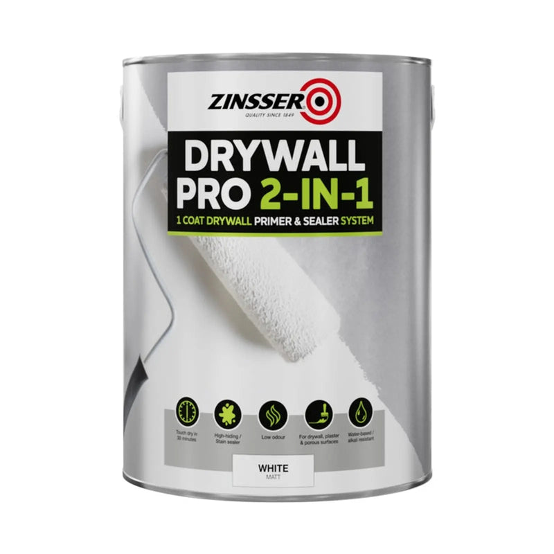 Zinsser Drywall Pro 2in1 Primer & Sealer 5L