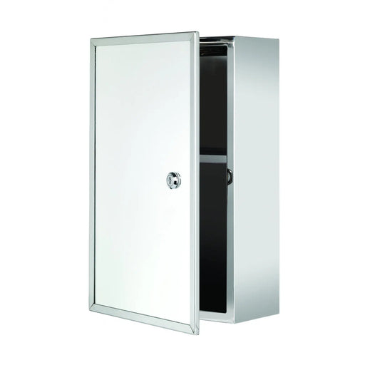 Croydex Trent Stainless Steel Medicine Cabinet Lockable