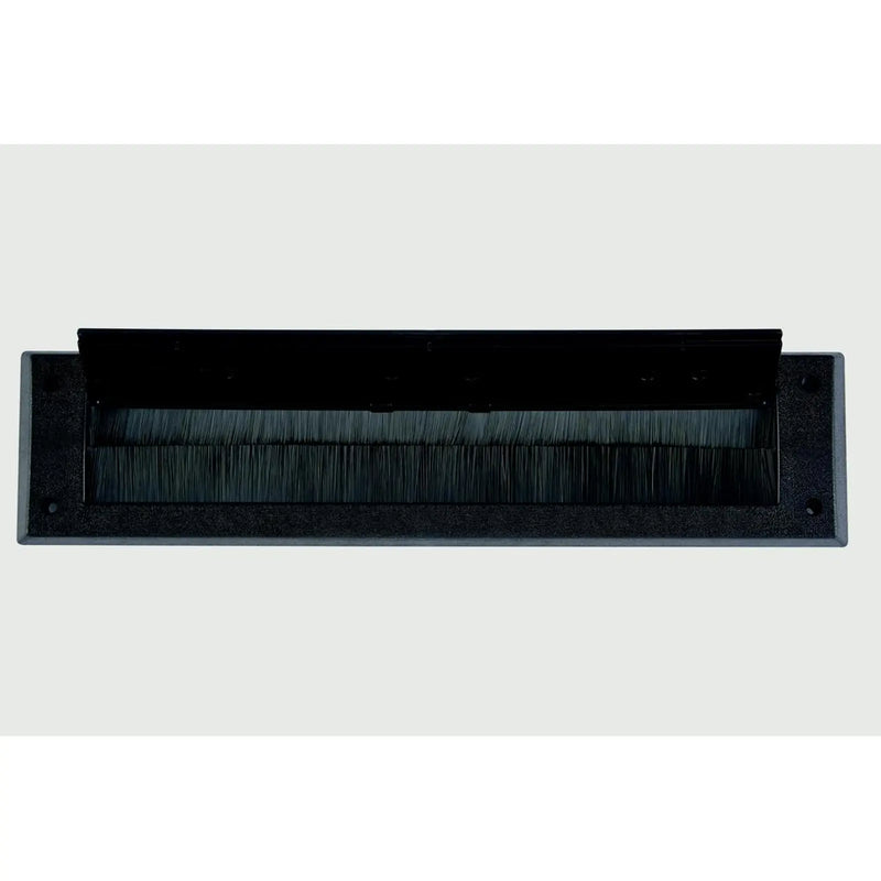 Woodside Letterbox Draught Excluder With Cover Brown