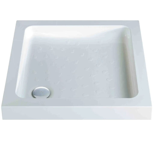 SupaPlumb High Wall ABS Cap Stone Resin Shower Trays 800 x 800 x 80mm
