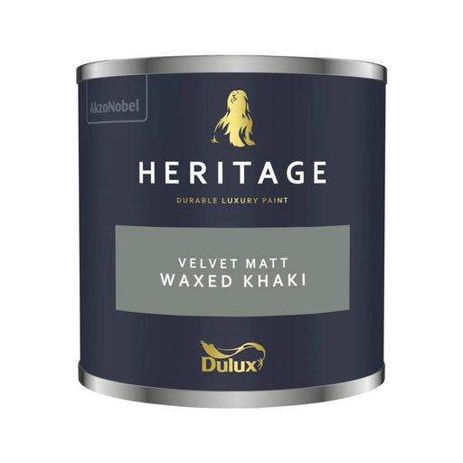 Dulux Heritage Tester 125ml Waxed Khaki
