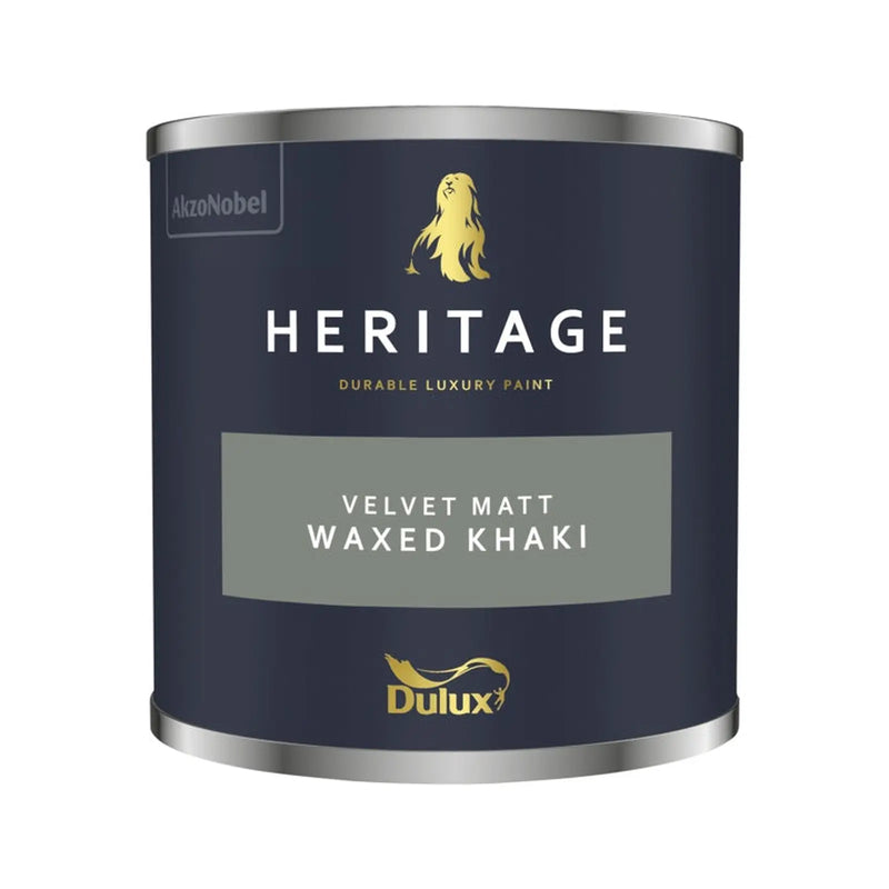 Dulux Heritage Tester 125ml Waxed Khaki